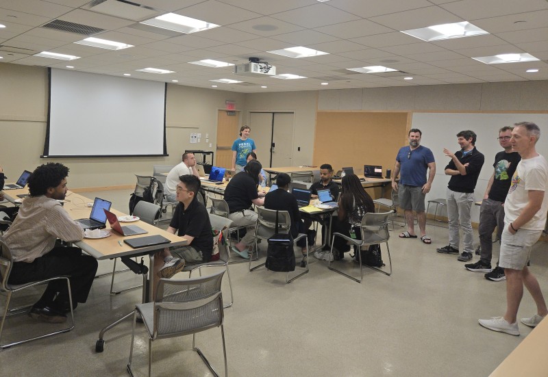 Web development workshop at the Cambridge Public Library